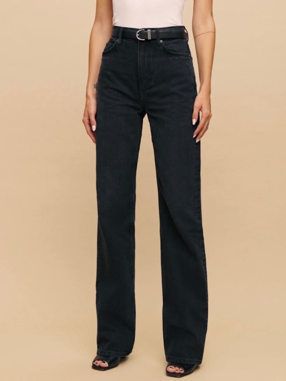 Reformation Wilder High Rise Wide Leg Jeans